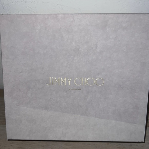 Jimmy Choo Black Strappy Heels Suede - Picture 7 of 8